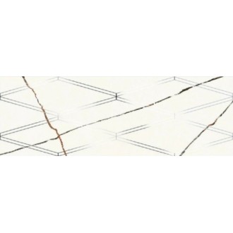 588122001 Плитка Bianco Covelano Rombi 24.2x70