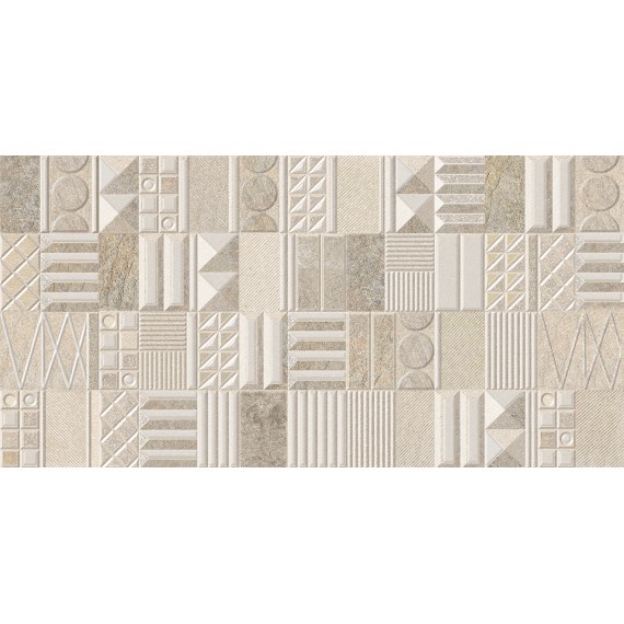 Керамическая плитка 588882001 Плитка Декор Stone Geometria 31,5x63