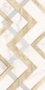589002001 Плитка Декор Apulia Oro Geometria 31,5х63