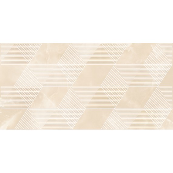 Керамическая плитка 589032001 Плитка Декор Opale Beige Geometria 31,5x63