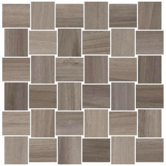 Мозаика 60007221 Мозаика OPUS MOSAICO INTRECCIO CENERE 30х30