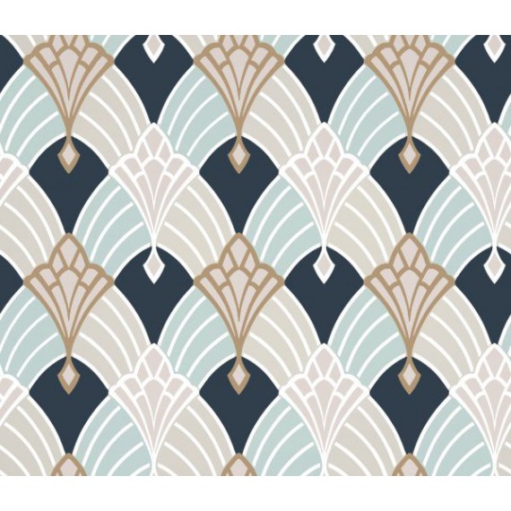 Керамическая плитка 6000860 Плитка Sospiri Deco Blu Salvia Sat. 12,1x14