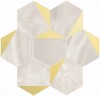 6001117 Мозаика NOLITA ESAGONA TRIANGOLI ORO LUSSO 30x28