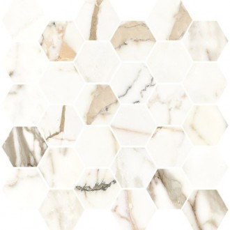 6001269 Мозаика Luce Oro Esagona T30 Mix 33x33