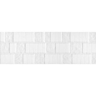 60166 Плитка Бьянка белый матовый антик 20x60x0.9