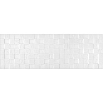 60167 Плитка Бьянка белый матовый мозаика 20x60x0.9