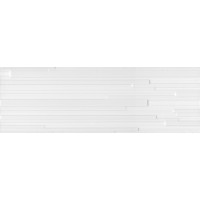 60174 Плитка Бьянка белый матовый полоски 20x60x0.9