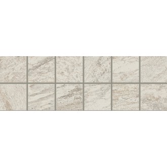 610090001118 Alpi Bianco Fascia Mosaico 10х30