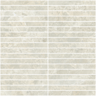610110000970 Да Винчи Уайт Мозаика Стрип 30x30