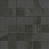 610110001032 Ardesia Black Mosaico 30x30