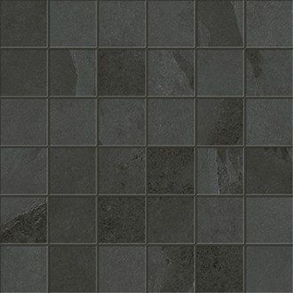 610110001032 Ardesia Black Mosaico 30x30