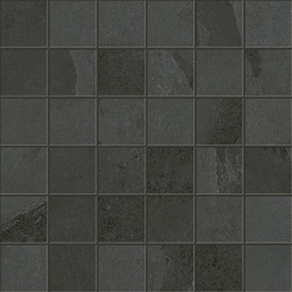 Керамогранит 610110001032 Ardesia Black Mosaico 30x30