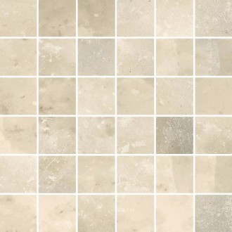 610110001301 Riviera White Mosaico 30x30