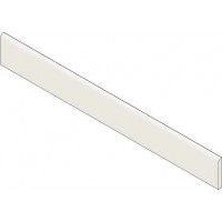 610130007532 Керамогранит F.d.M.Quark Oyster White Battiscopa Lap 7,2x80