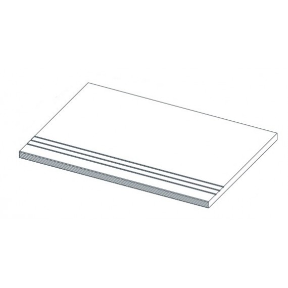 Ступени 620040000119 Ступени Drift White Gradino Lineare 30x60