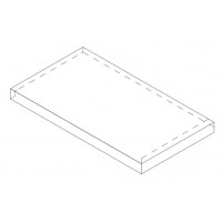 620070001828 Ступени Drift White Scalino Angolo Sx 33x60