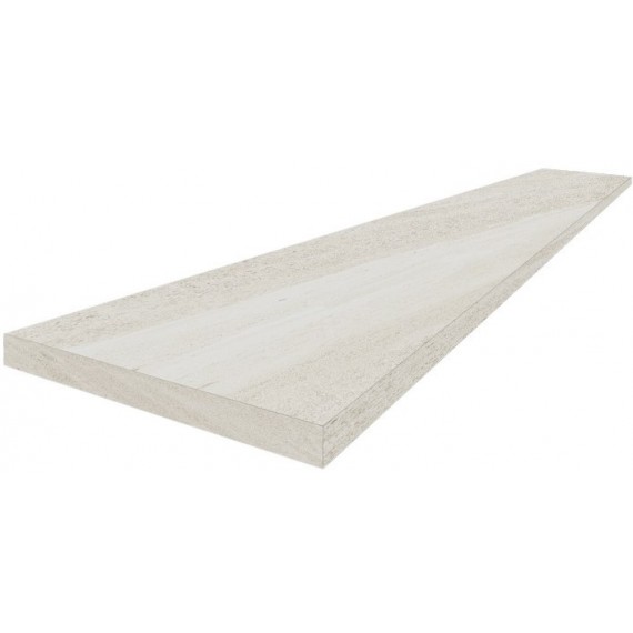 Керамогранит 620070002568 Contea White Scalino Angolare Sx 33x120