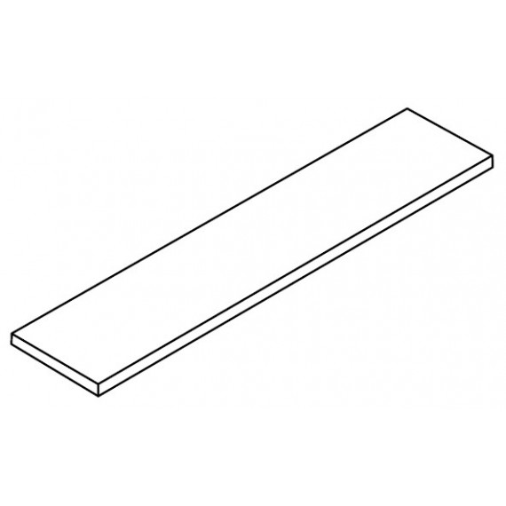 Ступени 620070002733 Ступени Rinascente Resin Smoke Scalino Angolare Sx 33x80