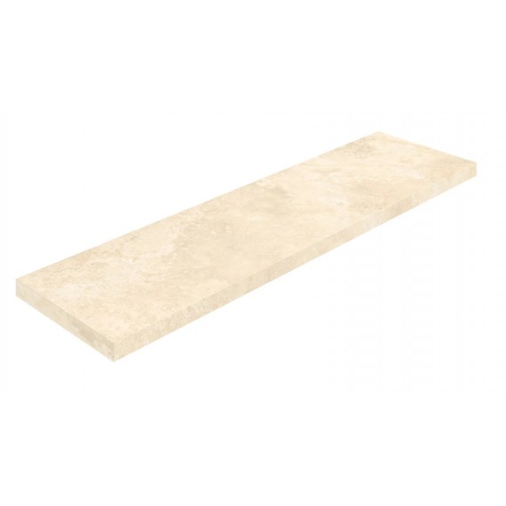 Керамогранит 620070002853 Aurelia White Scalino Angolare Sx 33x120