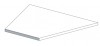 620090000783 Керамогранит Drift White Lineare Angolo Dx 30x60