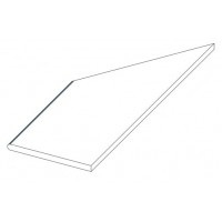 620090000787 Керамогранит Drift White Round Angolo Sx 30x60
