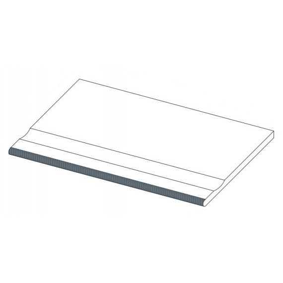 Керамогранит 620090000788 Керамогранит Drift White Bordo Piscina 30x60