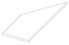 620090000798 Керамогранит Drift Grey Lineare Angolo Sx 30x60