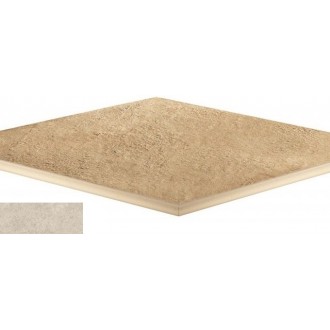 620090000884 Керамогранит Drift White Round Angolare 60x60