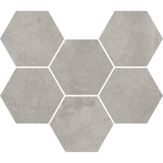 620110000173 Экспо Грэй Мозаика Гексагон 25x29