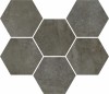 620110000174 Экспо Дарк Мозаика Гексагон 25x29
