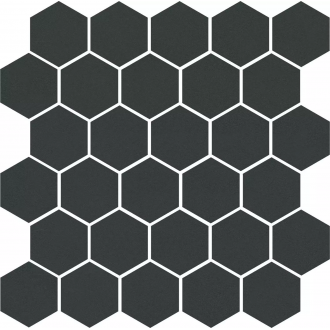 63001 Керамогранит Агуста черный натуральный (из 30 частей) R10 29,7х29,8