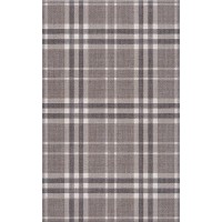 6349 Плитка Трокадеро клетка коричневый 25*40