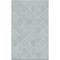 6376 Плитка Сияние голубой структура 25x40