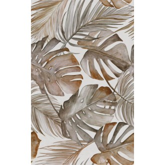 6412 Плитка Левада коричневый глянцевый 25х40