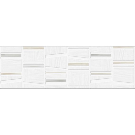 Керамическая плитка 70KI411 MIKADO BLANCO REC. 31,5X100