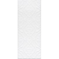 7229 Плитка Альвао структура белый матовый 20х50