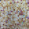 735639 Мозаика Vetro Metalli Iridescente Mosaico 4,5mm 30x30