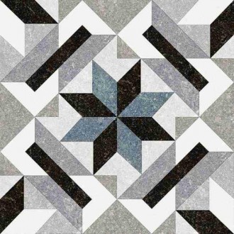 737479 Chantilly Cemento Deco Серый 45x45