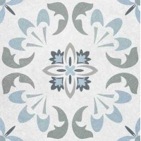 737497 Majolica Grey Deco Серый Светлый 45х45