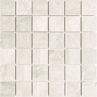 739356 Mosaico Ardoise Blanc Grip 30x30