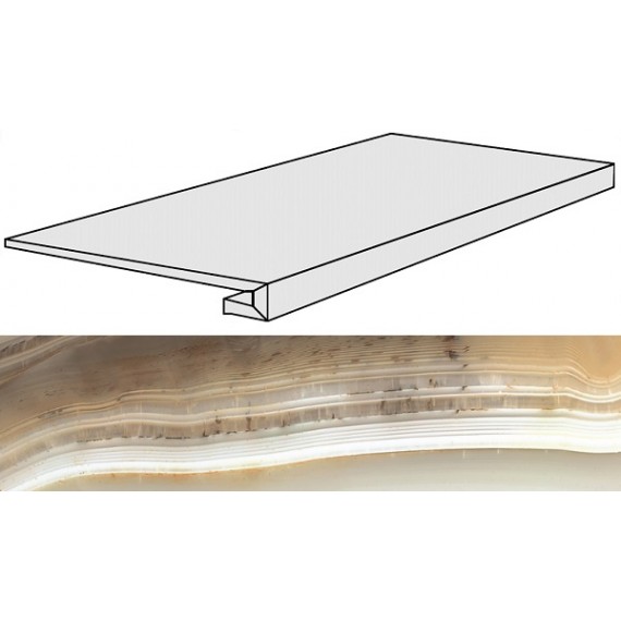 Ступени 739917 ALABASTRI Bamboo Gradino 33x120x3