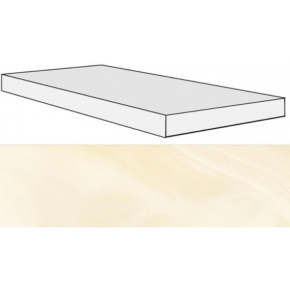 Ступени 739923 ALABASTRI Miele Ang.Gradino DX 33x120x3