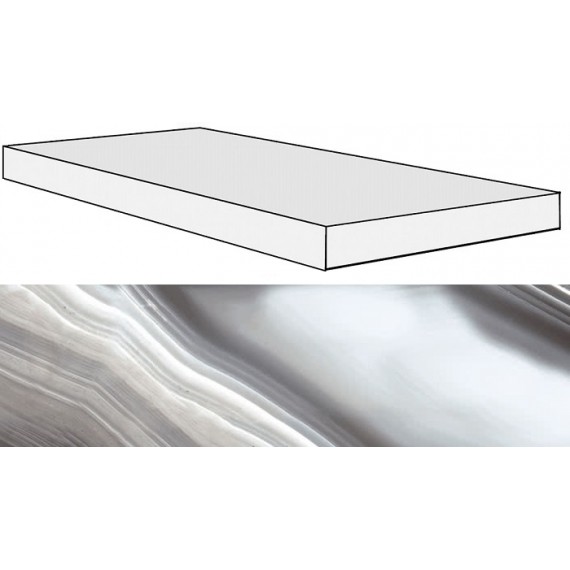 Ступени 739925 ALABASTRI Zaffiro Ang.Gradino DX 33x120x3