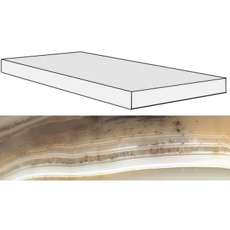 739927 ALABASTRI Bamboo Ang.Gradino DX 33x120x3