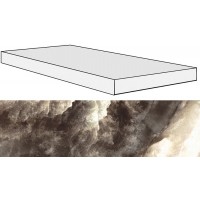 739928 ALABASTRI Fume Ang.Gradino DX 33x120x3