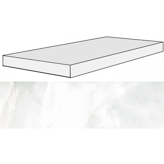 Ступени 739931 ALABASTRI Madreperla Ang.Gradino SX 33x120x3