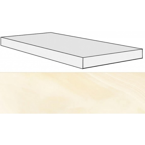 Ступени 739941 ALABASTRI Miele Ang.Gradino DX/SX 33x120x3