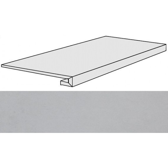 Ступени 744823 Visions Silver Gradino 33x120x3