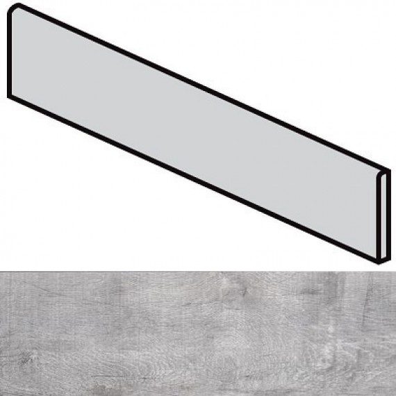 Керамогранит 744830 Visions Grey Wood Battiscopa 4.6x60