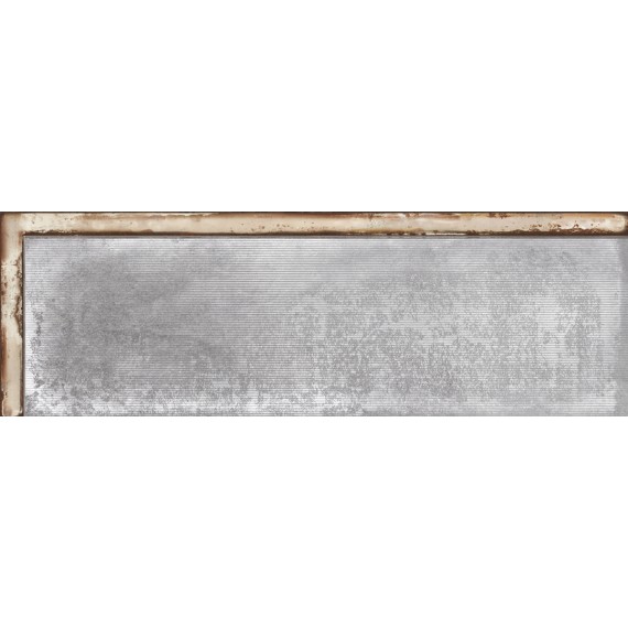 Керамическая плитка 754924 Glass GREY 10х30